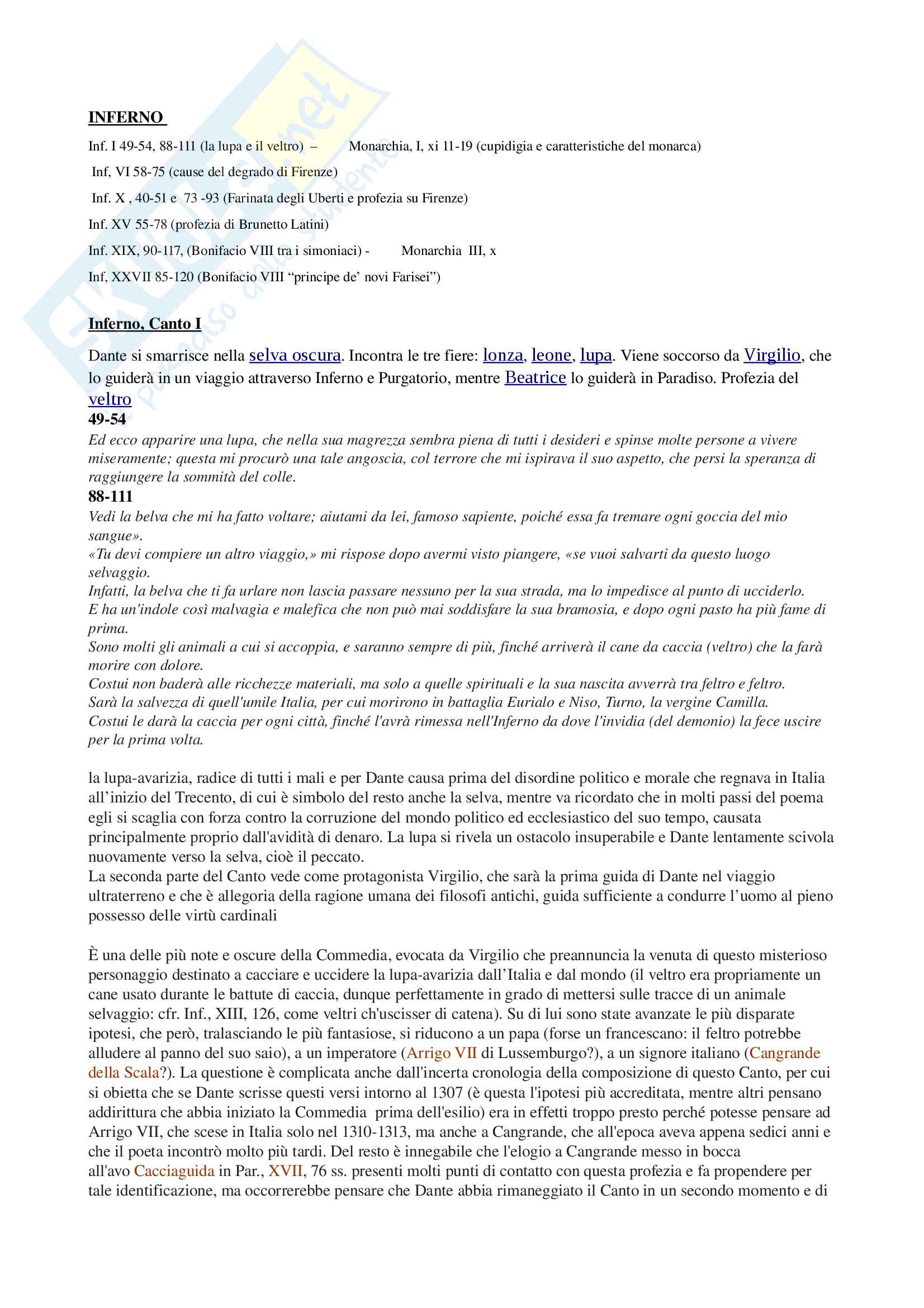 Canto 3 Inferno Testo E Parafrasi Pdf