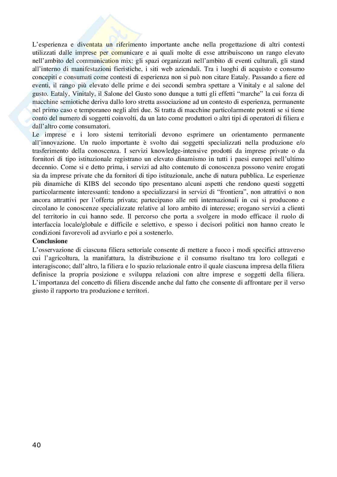 Appunti Economia delle imprese agro-alimentari Pag. 41