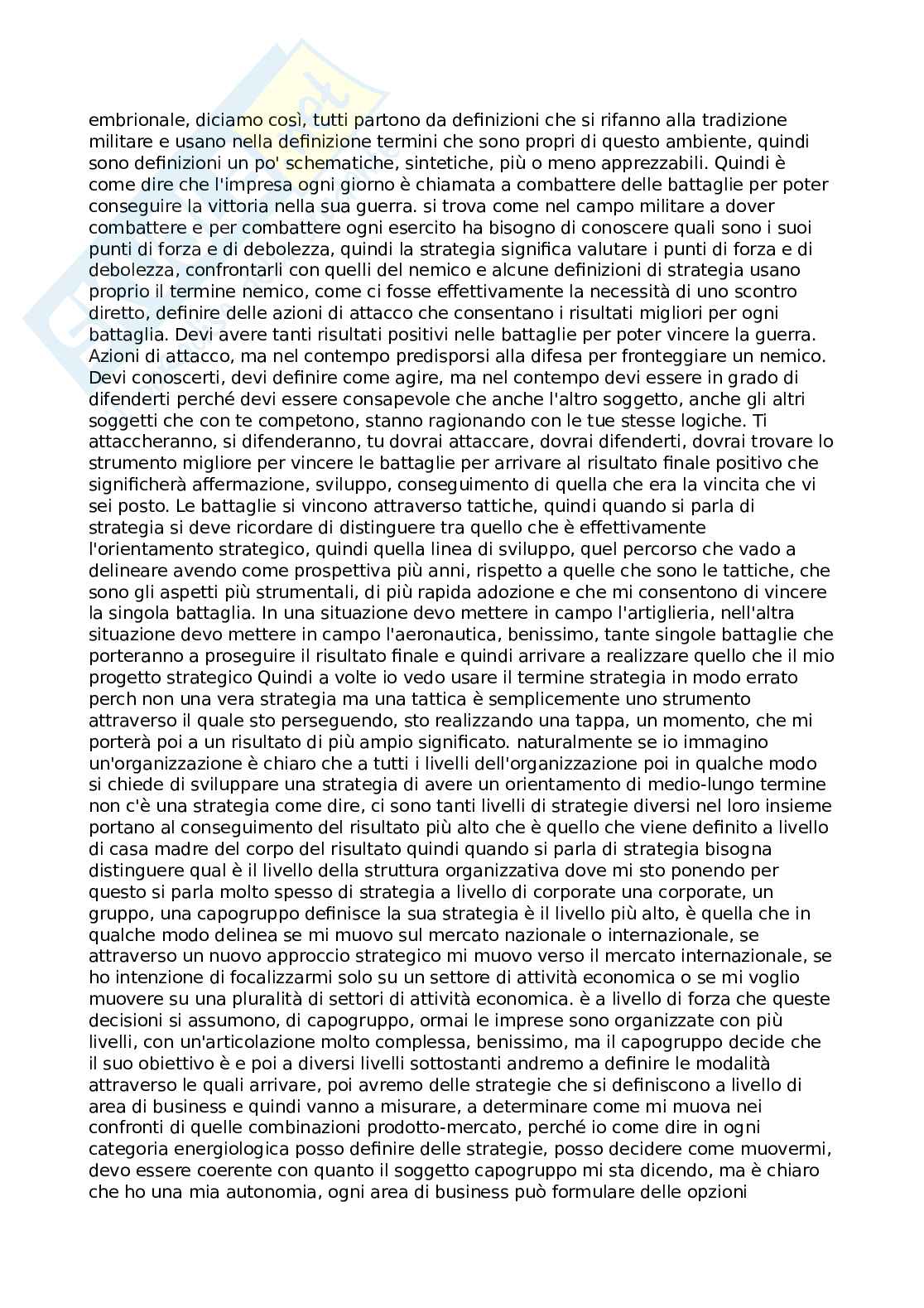 Preparazione primo parziale Economia e gestione dell'impresa Pag. 16