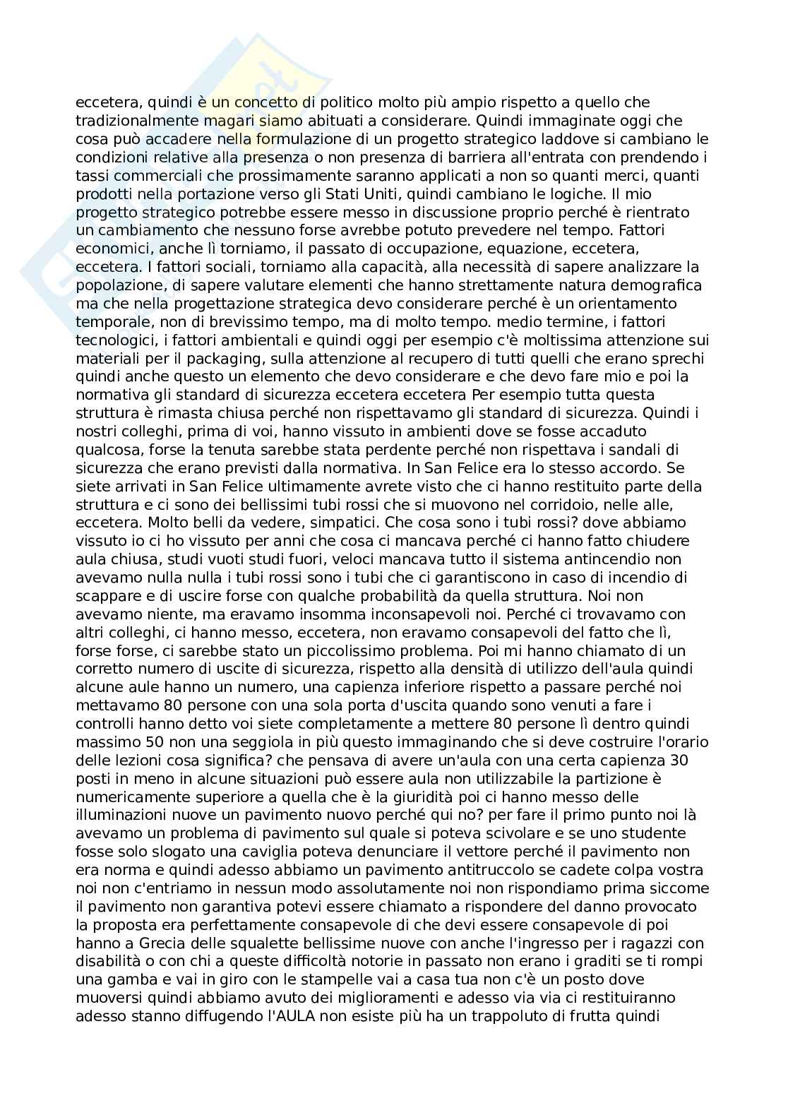 Preparazione primo parziale Economia e gestione dell'impresa Pag. 31