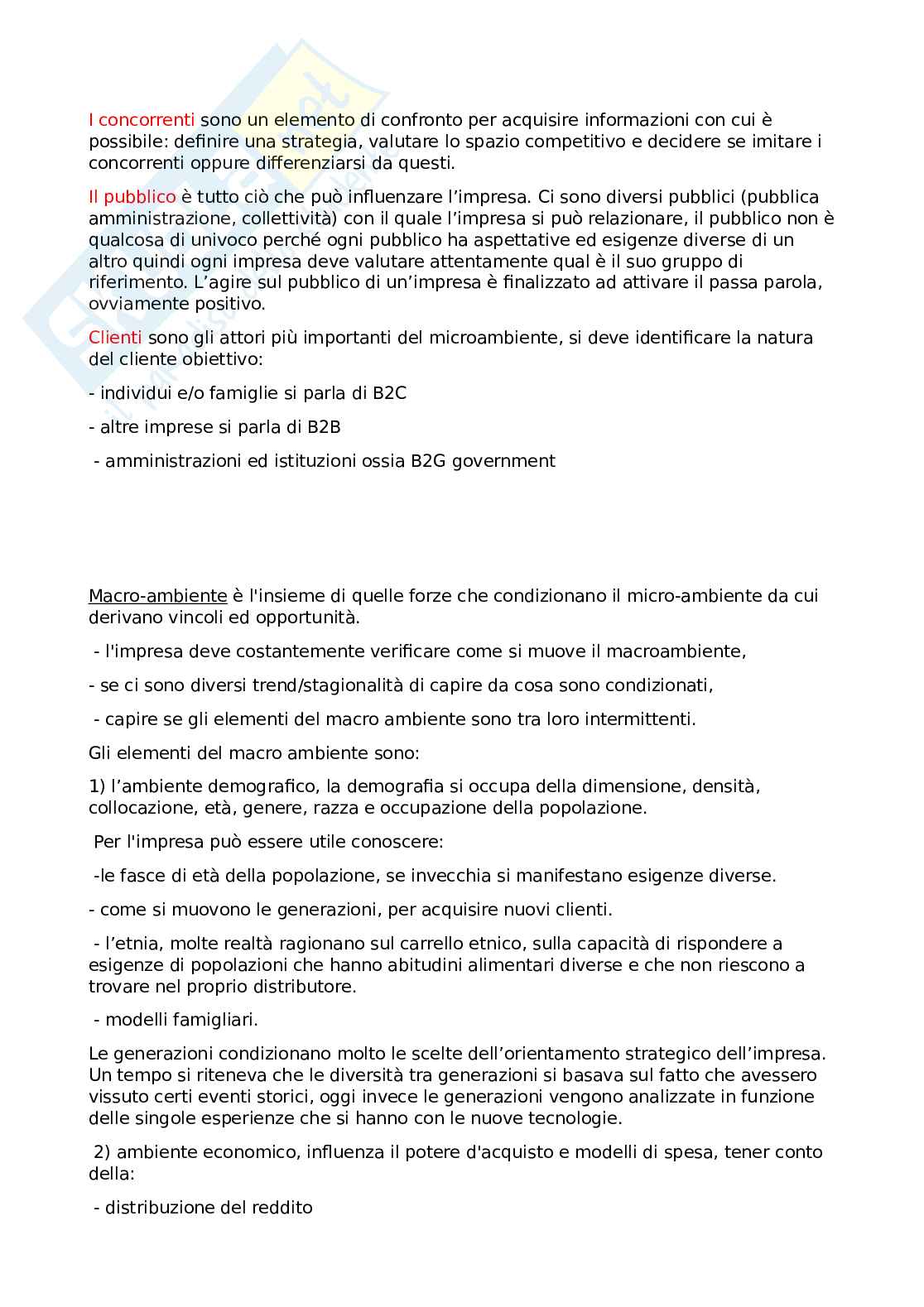 Preparazione primo parziale Economia e gestione dell'impresa Pag. 6