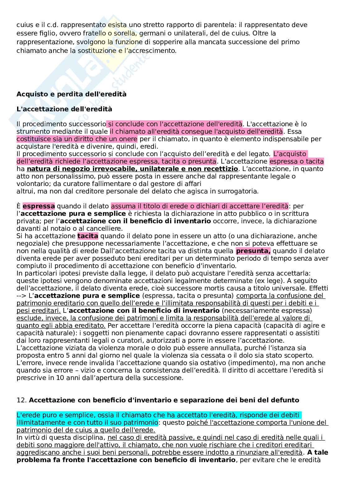 Riassunto esame Diritto privato, Prof. Boiti Cristina, libro consigliato Manuale di diritto civile, Perlingieri Pag. 56
