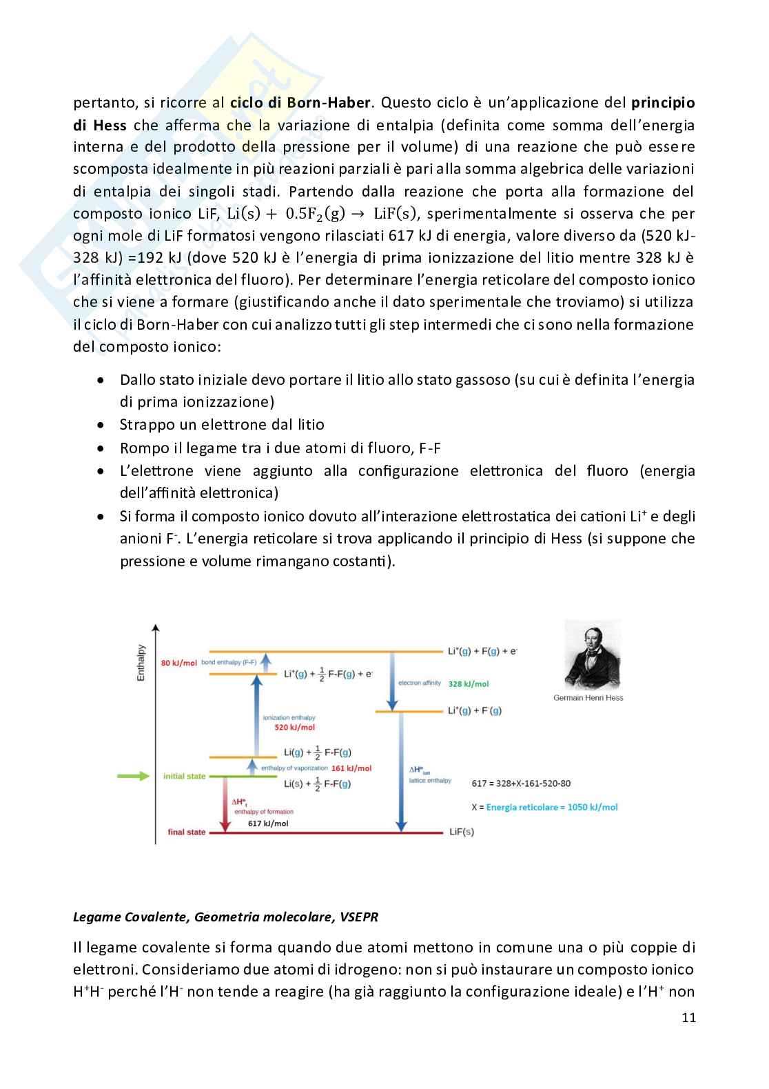 Appunti di Chimica generale Pag. 11