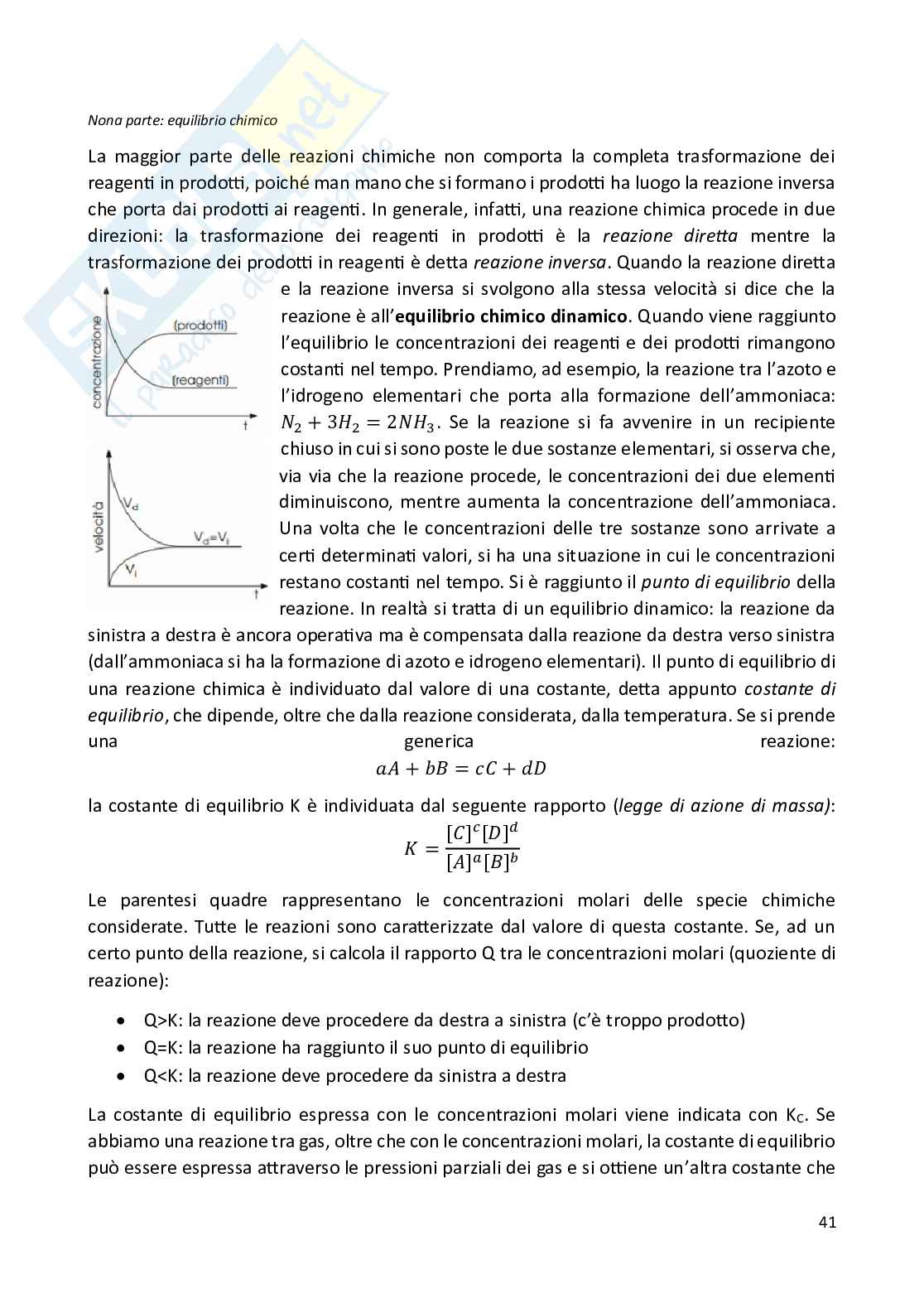 Appunti di Chimica generale Pag. 41