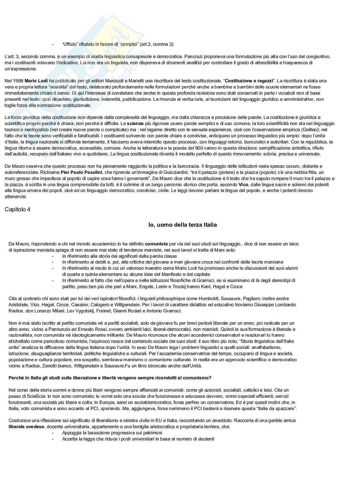 Riassunto esame Comunicazione pubblica e istituzionale, Prof. Porro Giuseppe, libro consigliato Passione civile, De Mauro Pag. 6