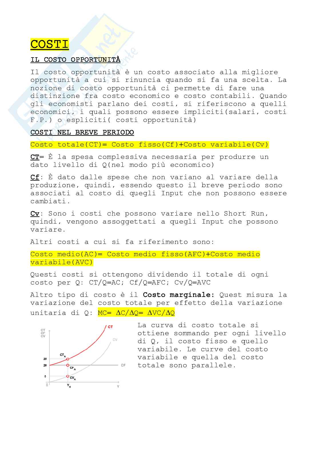 Microeconomia - Appunti   Pag. 16