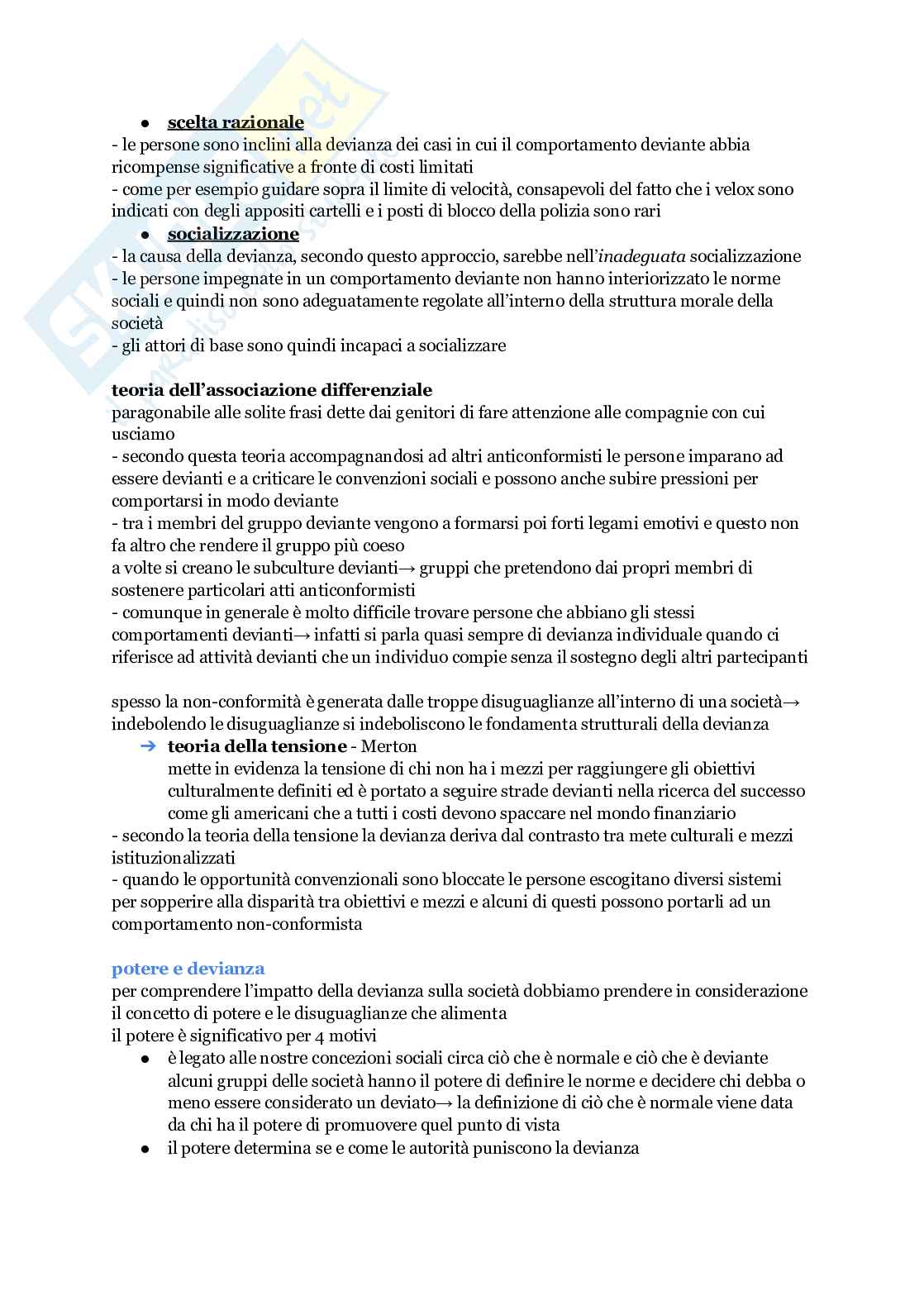 Riassunto esame Sociologia generale , Prof. Perulli Angela, libro consigliato Sociologia generale. Teoria, metodo, concetti, David Croteau, William Hoynes Pag. 46