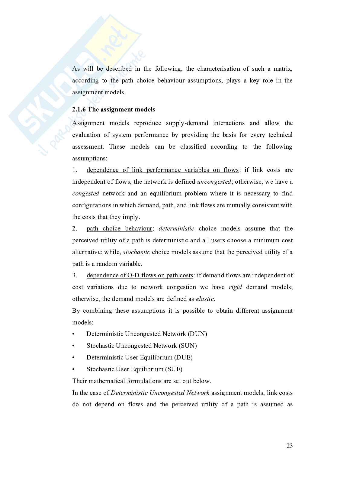Simulazione, ottimizzazione e gestione delle reti ferroviarie Pag. 26
