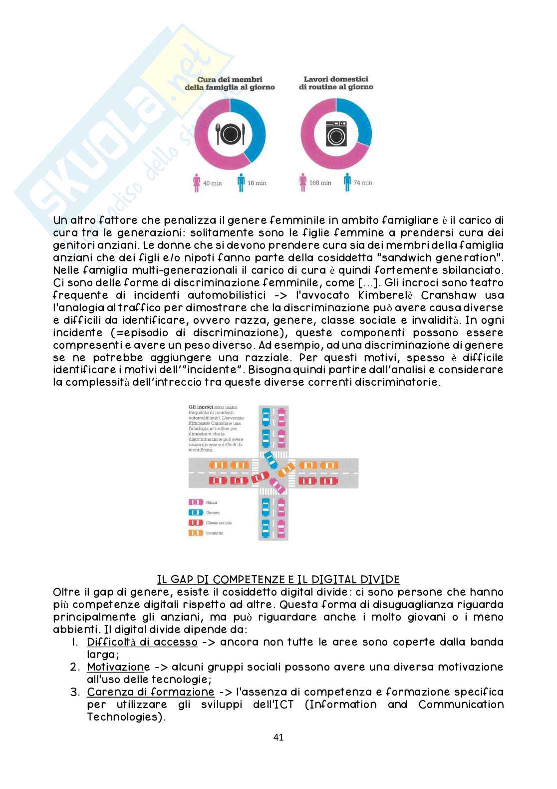 Riassunto esame Sociologia generale, Prof. Moscatelli, libro consigliato Progetto sociologia, Jeff Manza Pag. 41
