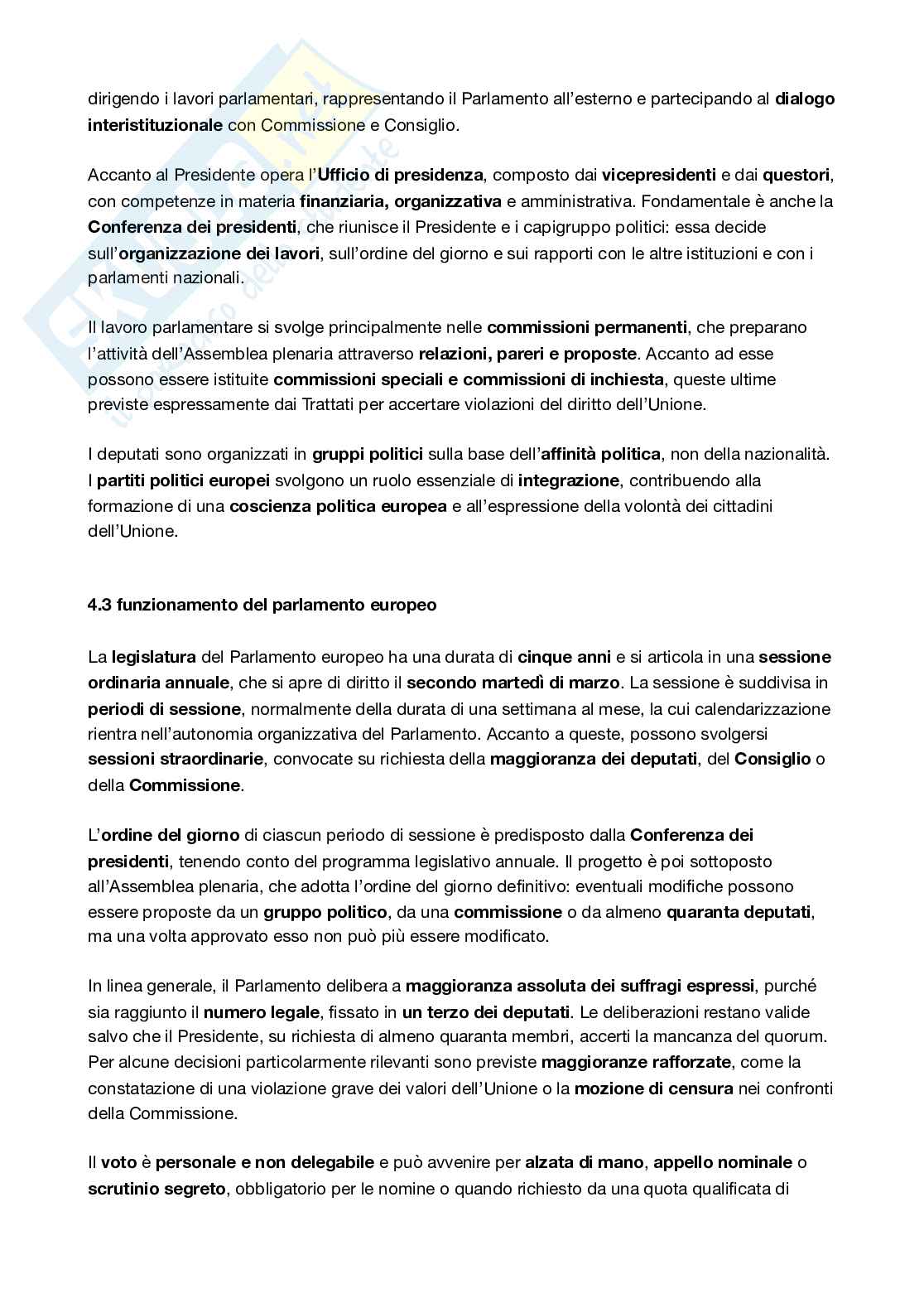 Appunti da non frequentante di Diritto dell'Unione Europea Pag. 16