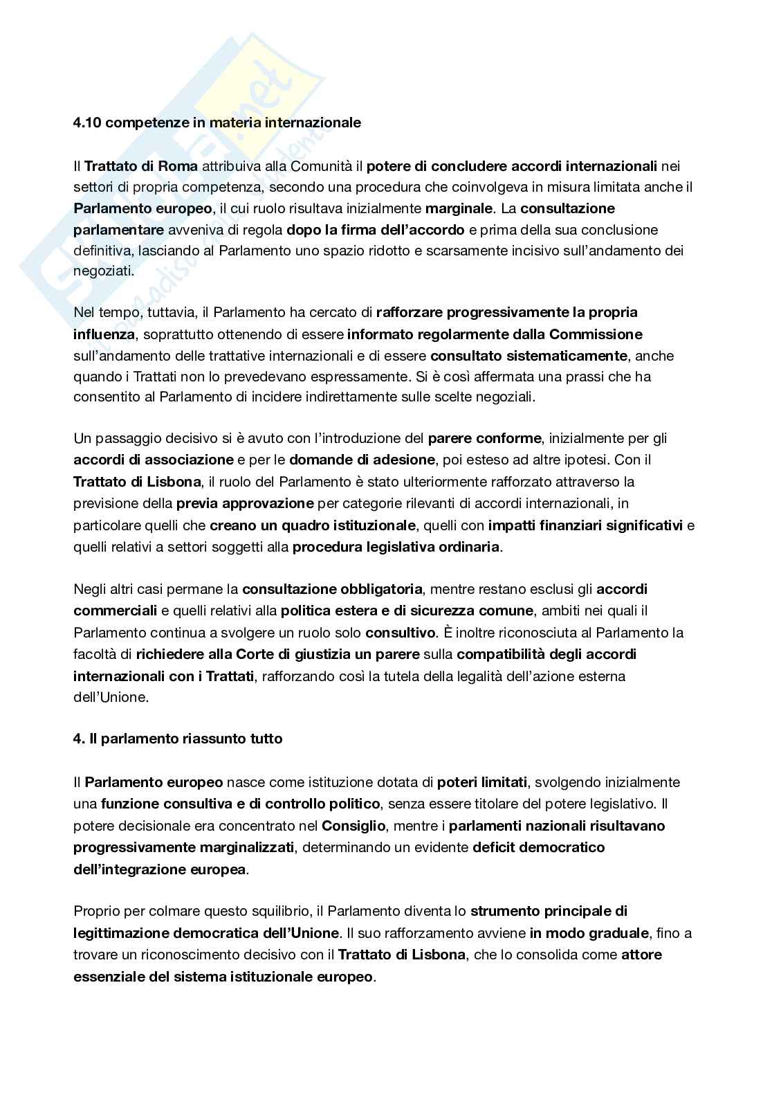 Appunti da non frequentante di Diritto dell'Unione Europea Pag. 21