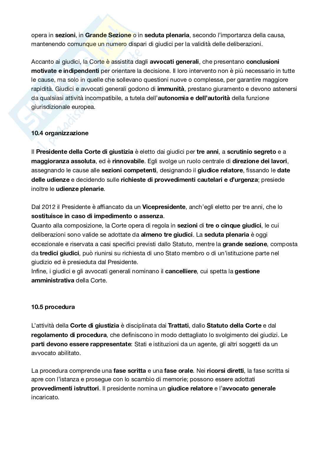Appunti da non frequentante di Diritto dell'Unione Europea Pag. 36