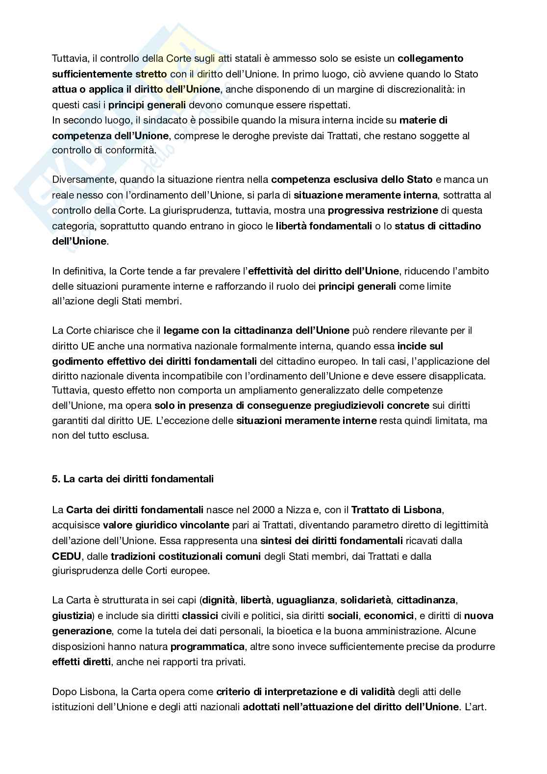Appunti da non frequentante di Diritto dell'Unione Europea Pag. 51