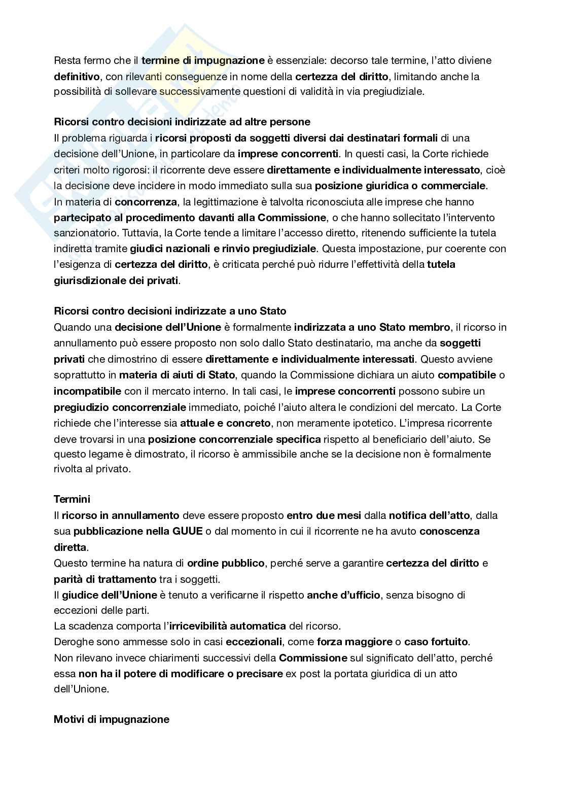 Appunti da non frequentante di Diritto dell'Unione Europea Pag. 66