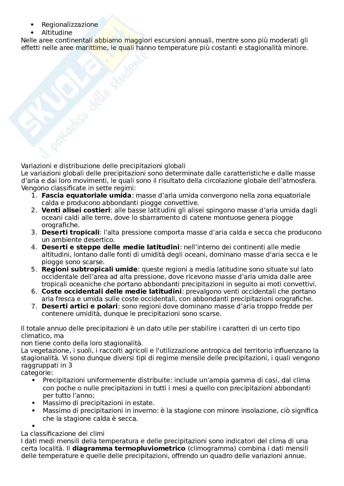 Appunti di Geografia fisica Pag. 6