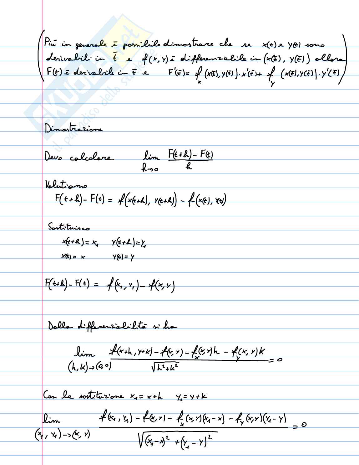 Topologia, Analisi 2 - Parte 2 Pag. 2