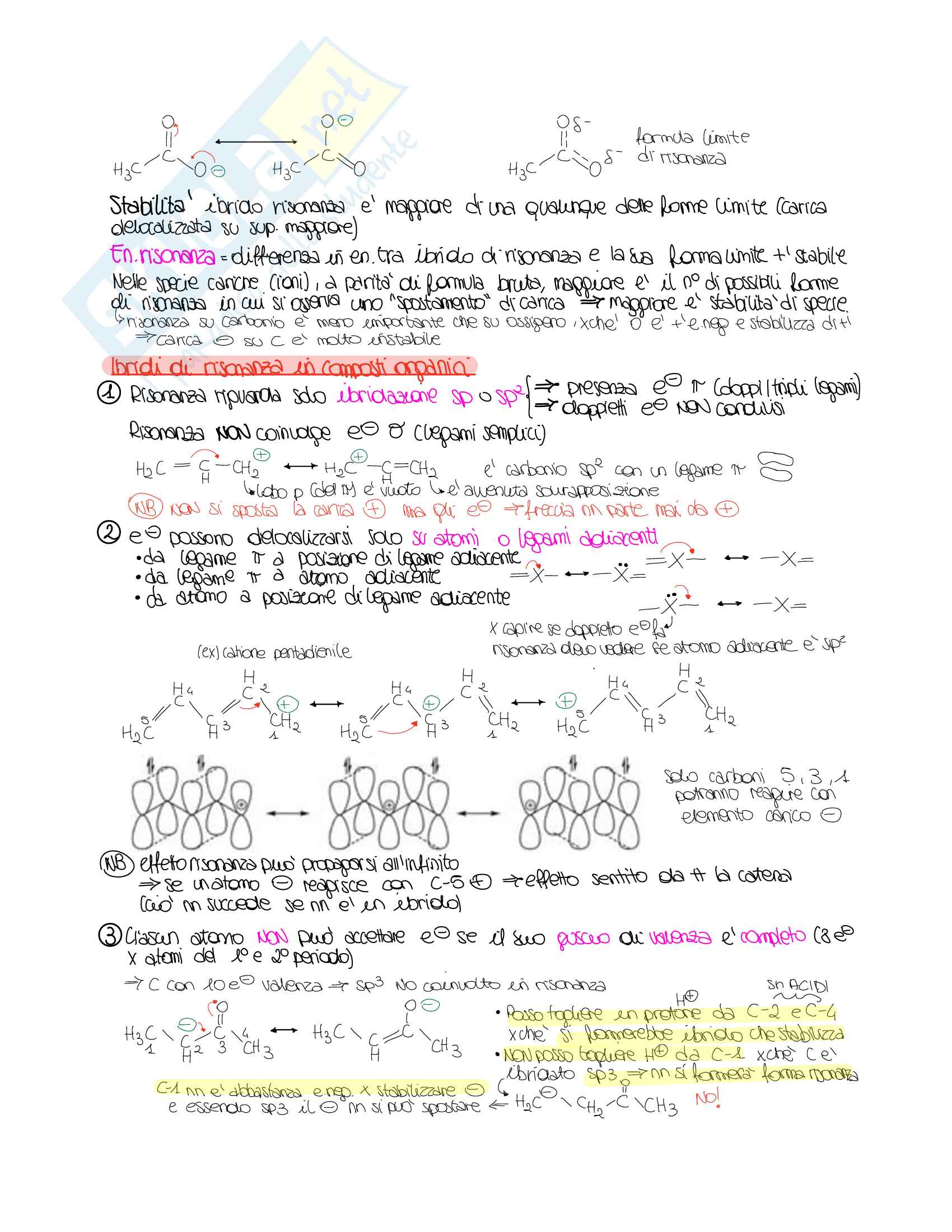 Chimica organica - Idrocarburi, alogenuri alchilici, alcoli, tioli, eteri, benzene, ammine, composti carbonilici; carboidrati, acidi carbossilici Pag. 2