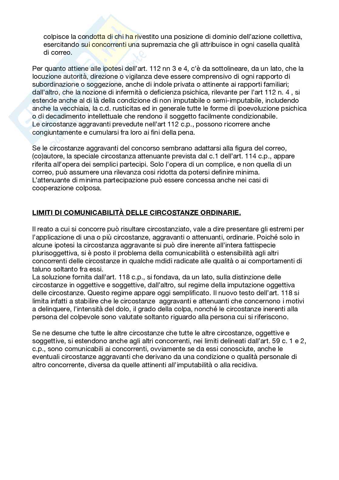Concorso di persone nel reato Pag. 11