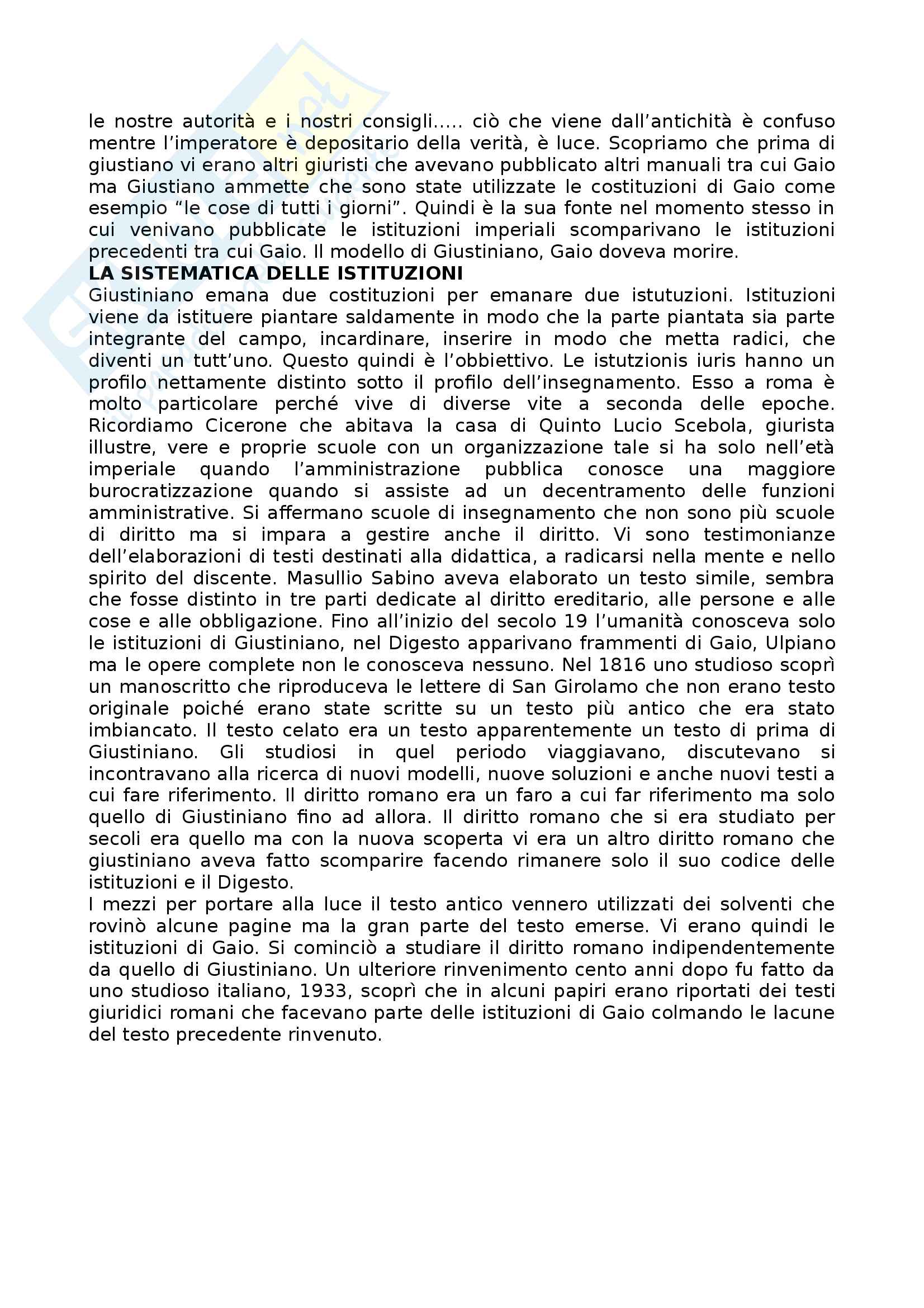 Appunti lezioni video Diritto romano Pag. 2