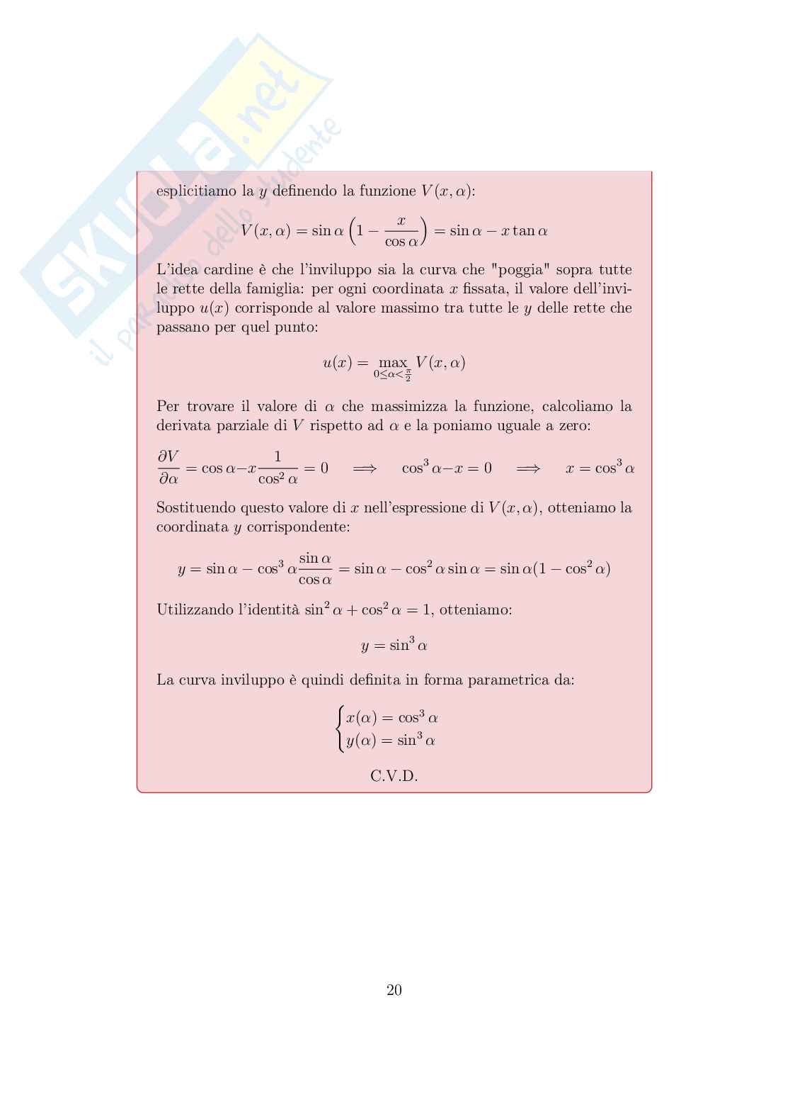 Appunti di Analisi matematica II  Pag. 21
