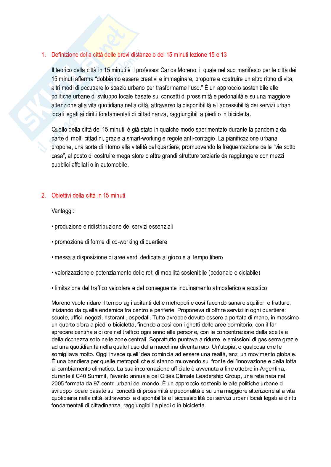 Domande d'esame Tecnica urbanistica Pag. 26