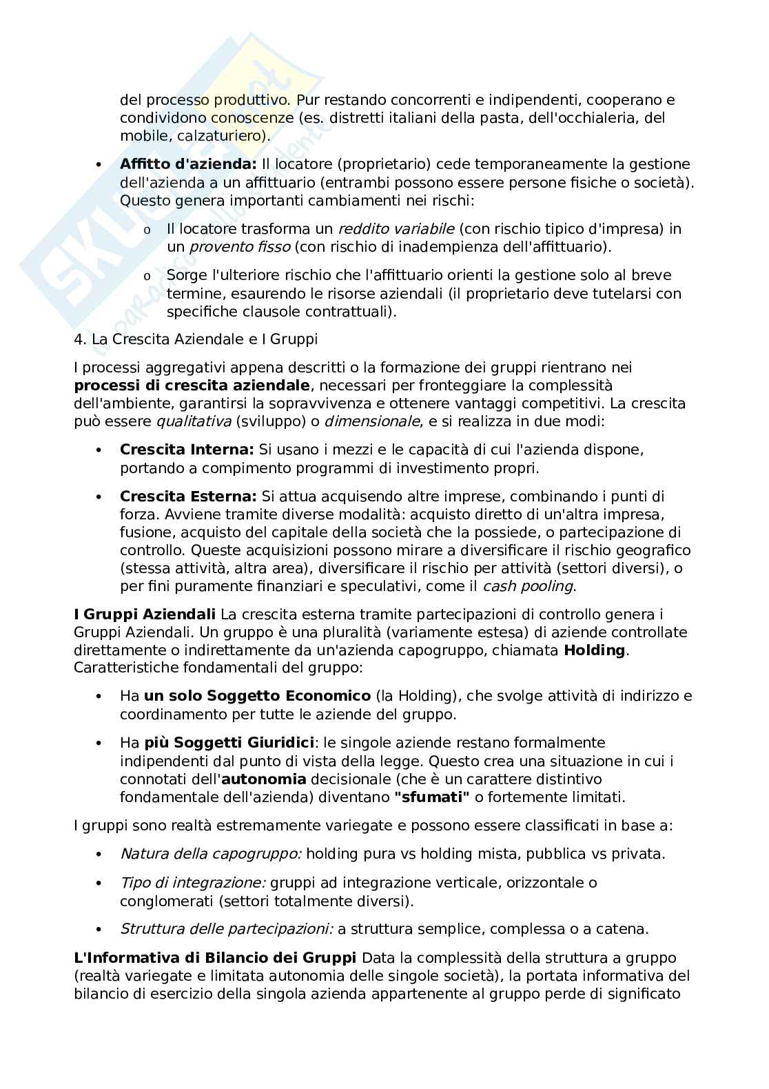Appunti esame Economia aziendale  Pag. 6
