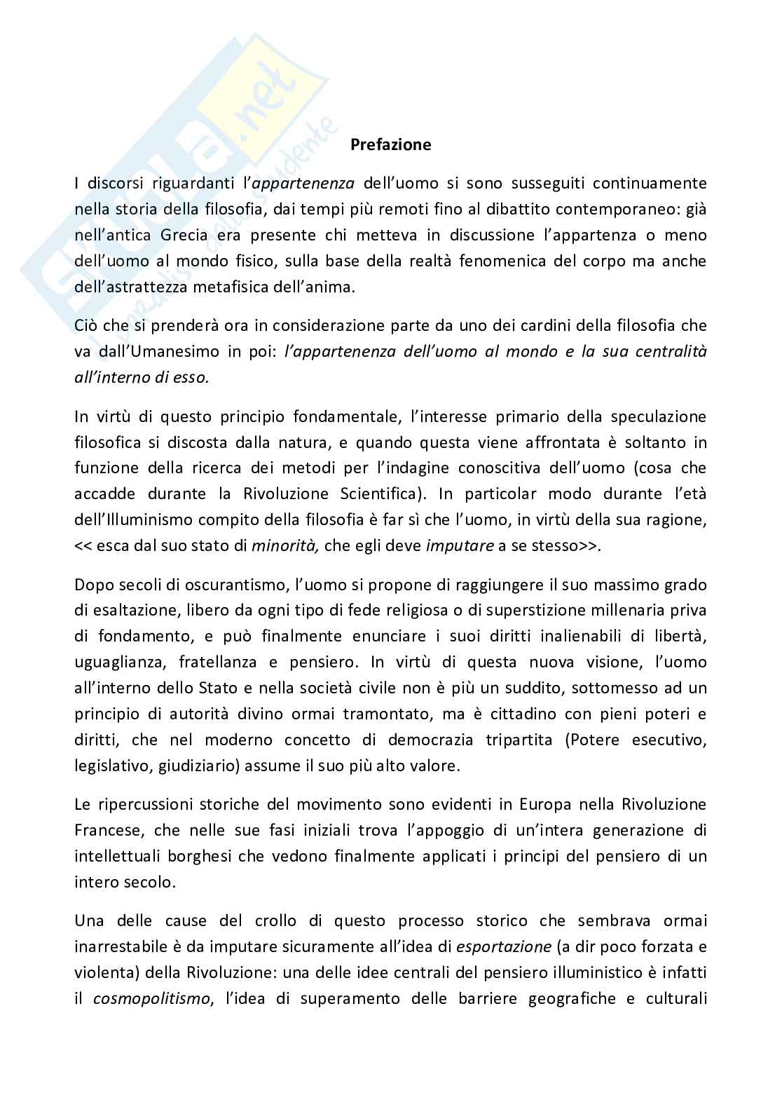 Il senso di appartenenza dell'uomo Pag. 2