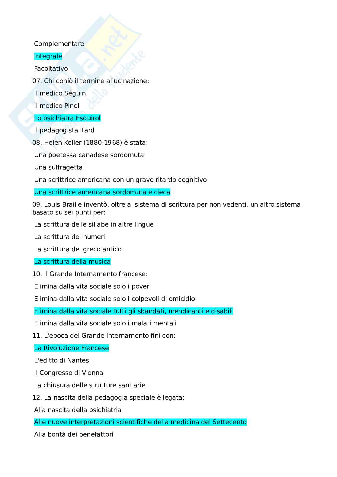 Paniere Didattica e pedagogia speciale - chiuse Pag. 51