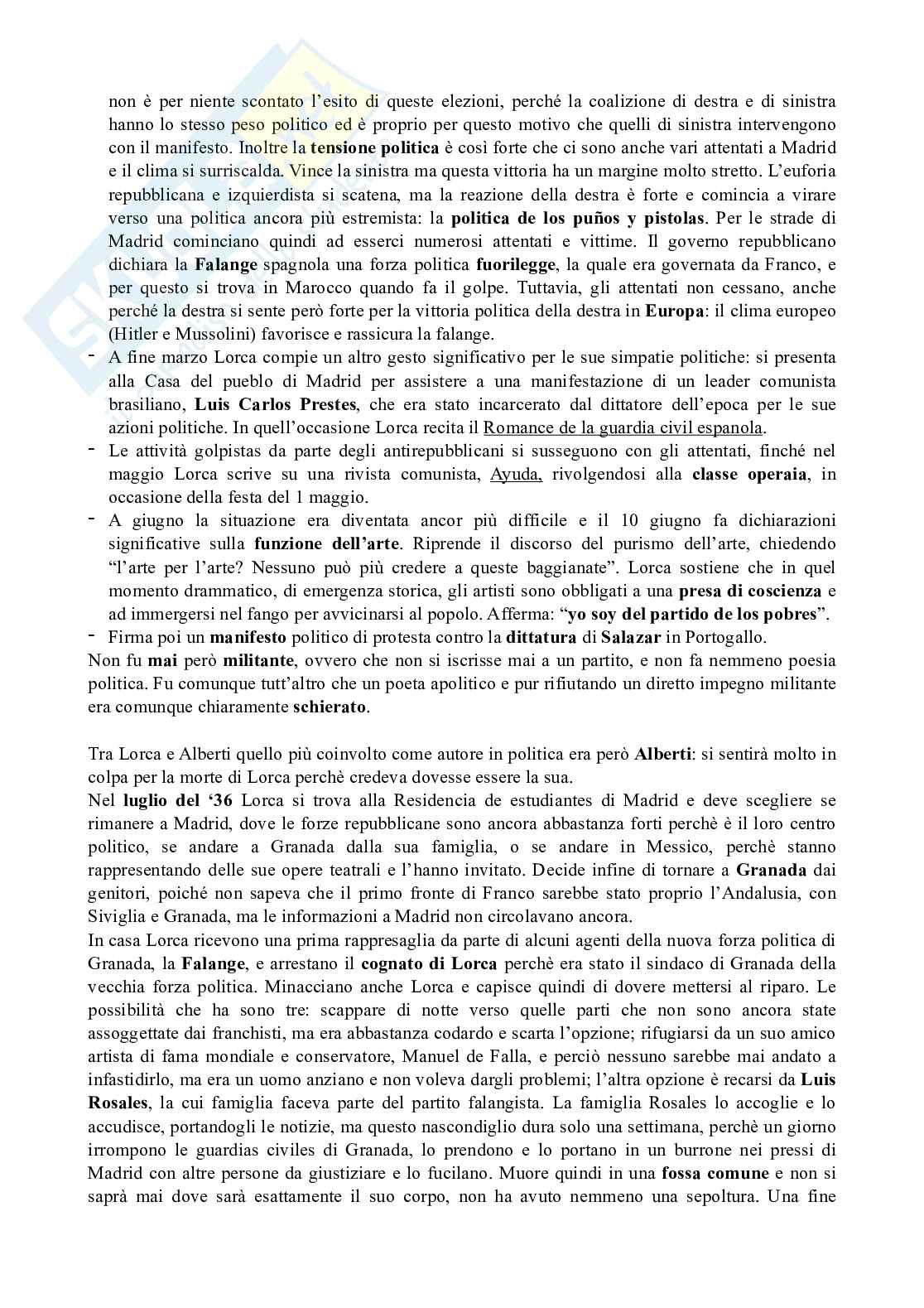 Appunti Lezioni Cultura spagnola, prof.ssa Assumma Pag. 26