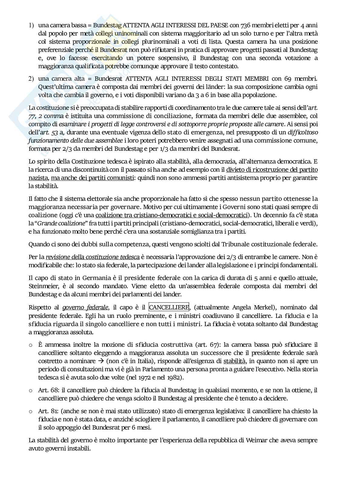 Appunti Diritto pubblico comparato Pag. 51