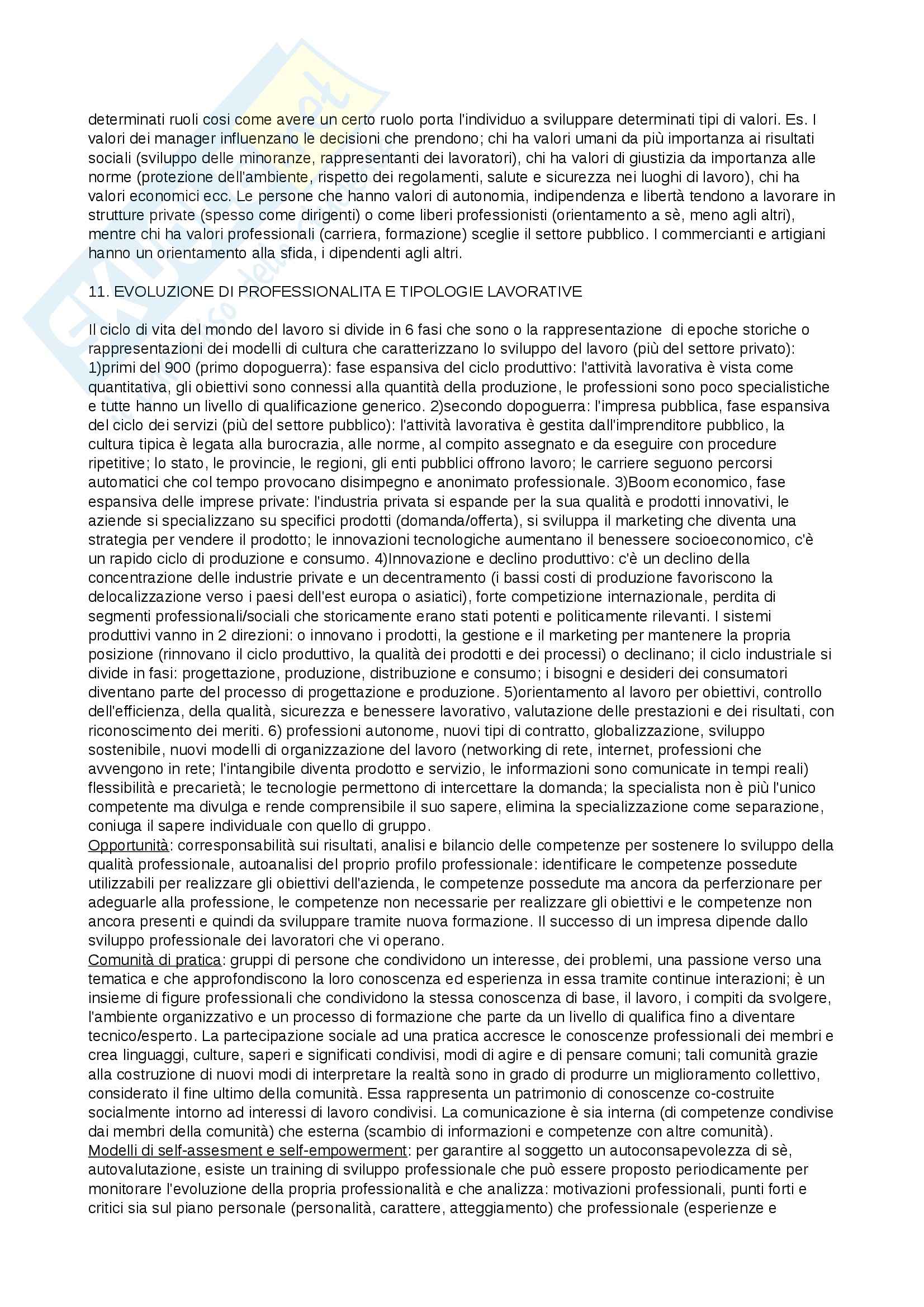 Riassunto esame Psicologia del lavoro, prof. Argentero Pag. 16