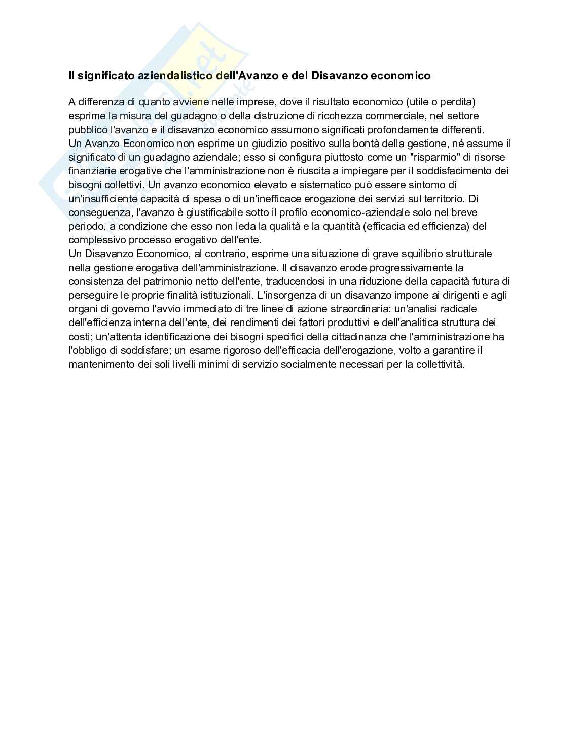 Bilancio delle aziende pubbliche  Pag. 46