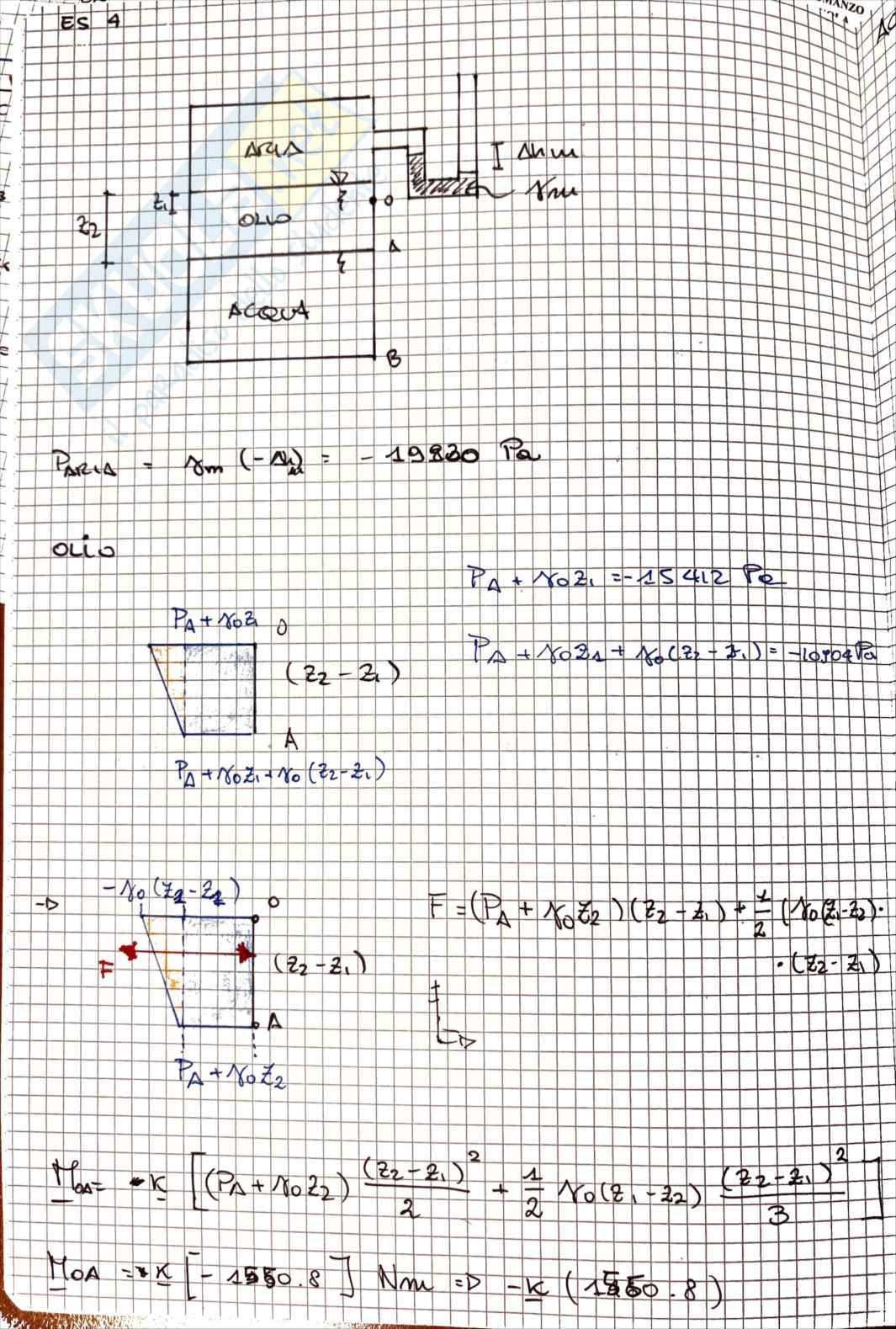 Esercitazione 3 Idrodinamica Pag. 6
