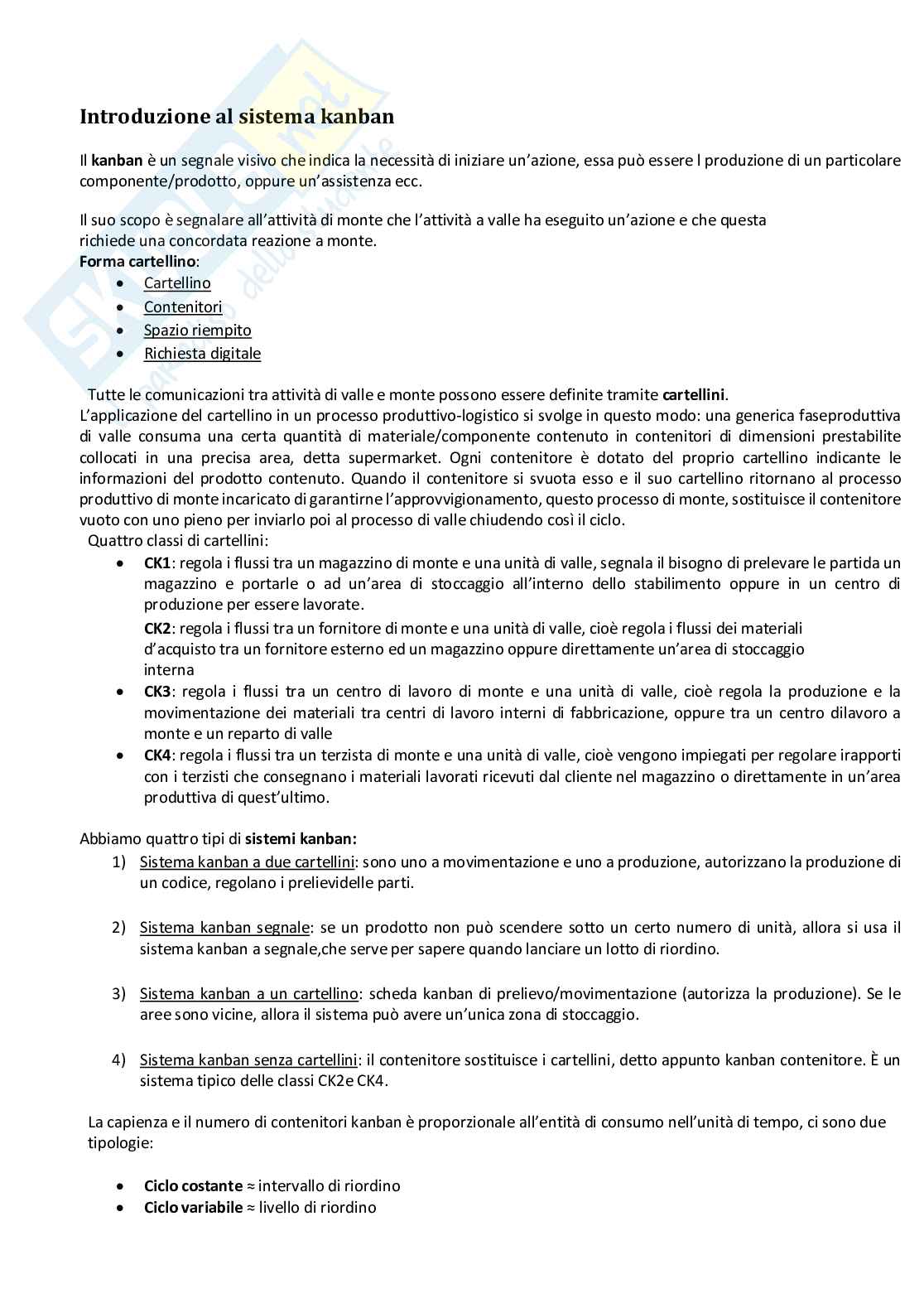 Gestione della produzione Pag. 76