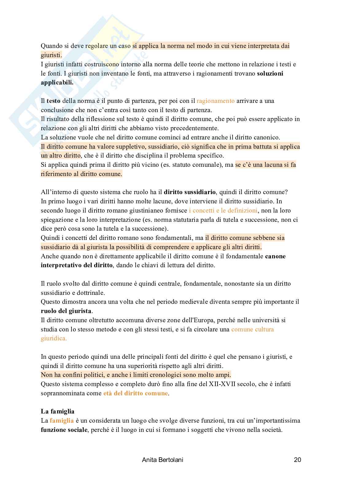 Appunti Storia del diritto medievale e moderno Pag. 21