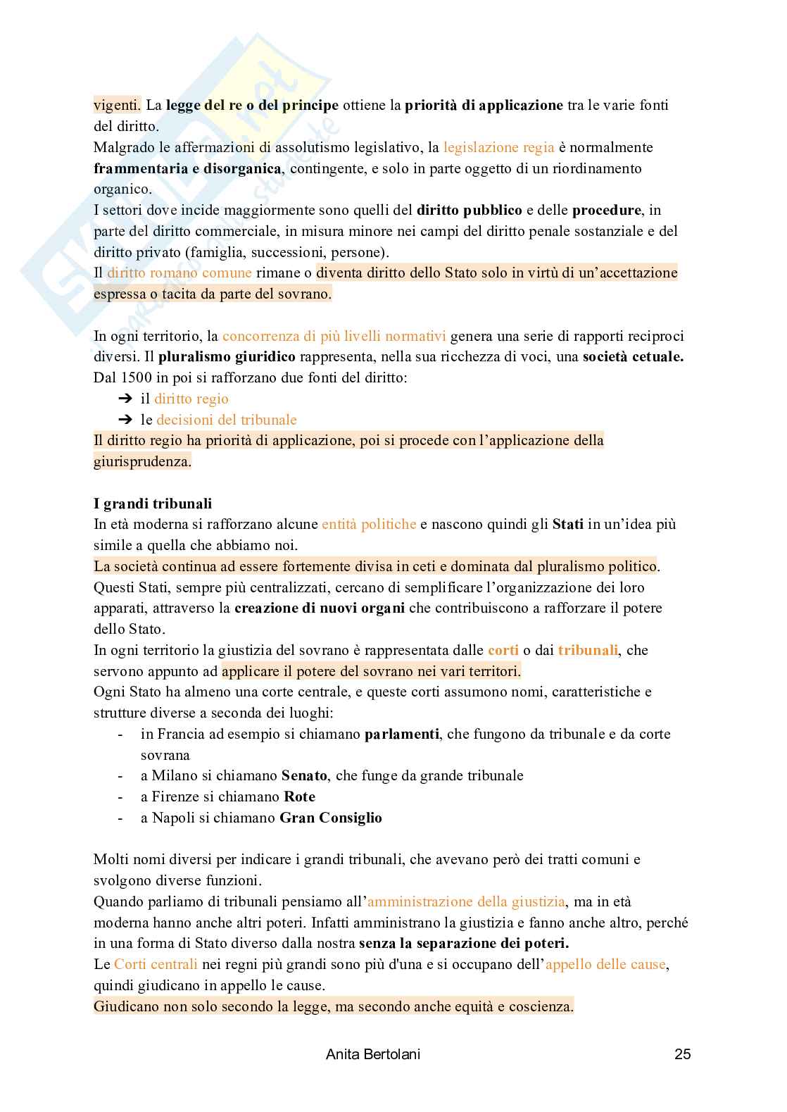 Appunti Storia del diritto medievale e moderno Pag. 26