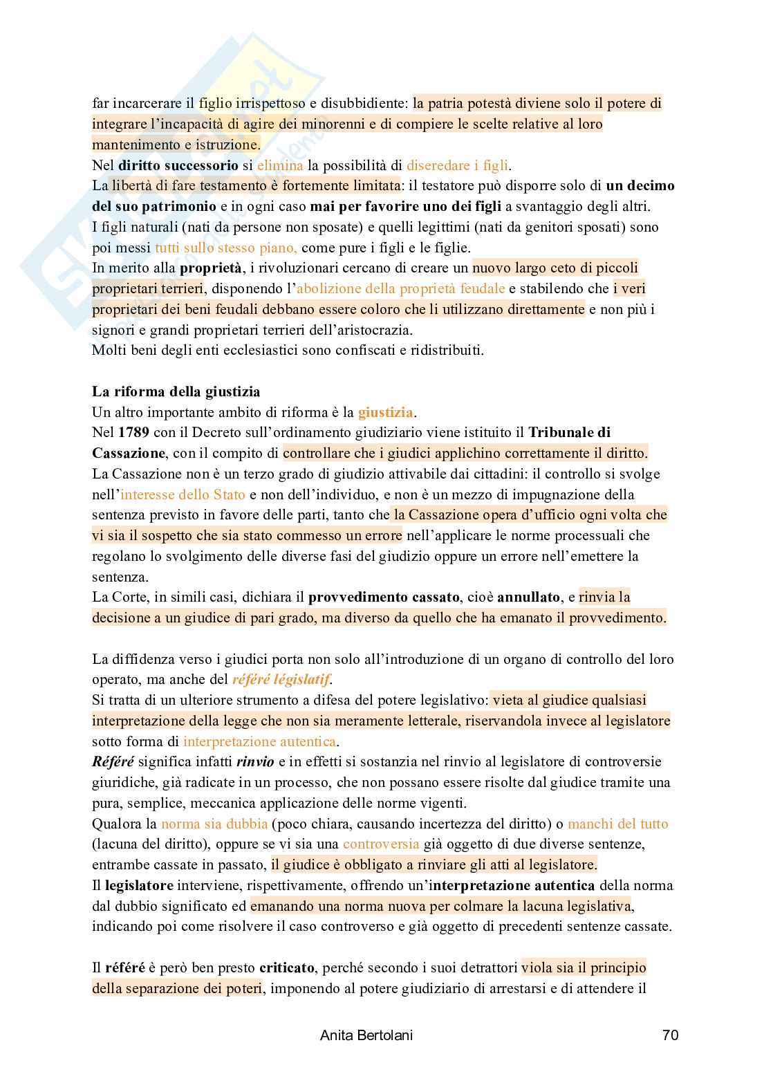 Appunti Storia del diritto medievale e moderno Pag. 71