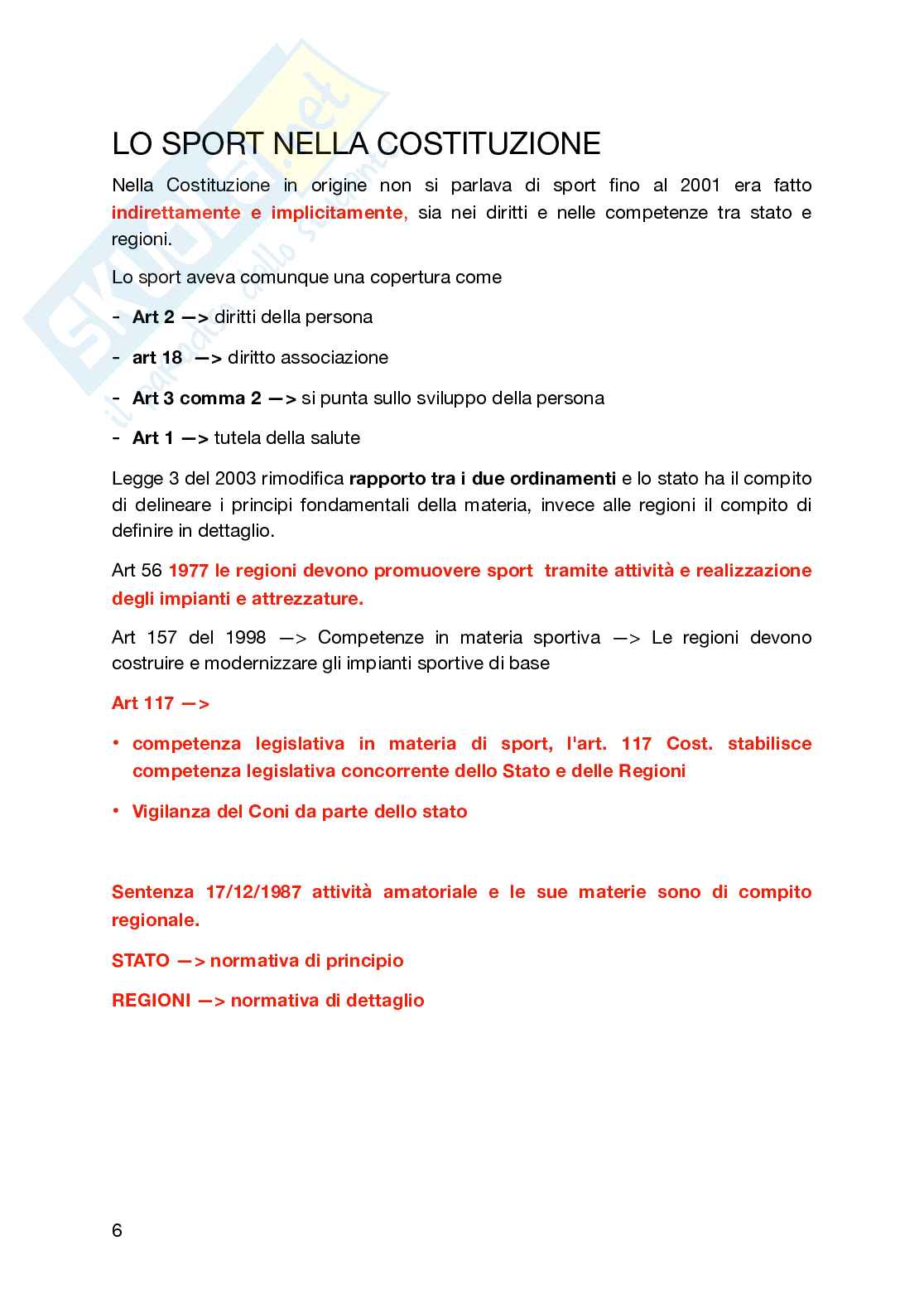 Appunti Giustizia sportiva Pag. 6