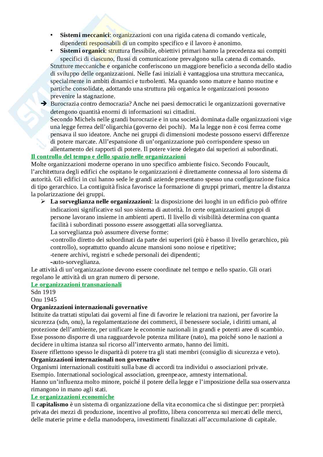 Riassunto esame sociologia, prof. Maccarini, libro consigliato "Fondamenti di sociologia", Giddens e Sutton Pag. 11