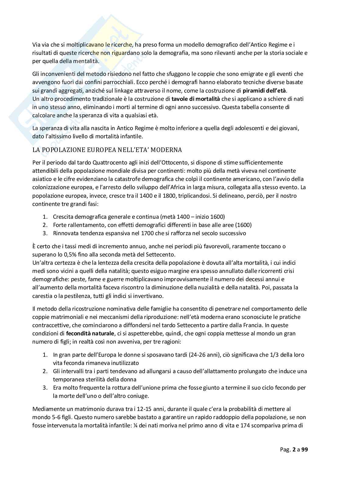 Appunti e riassunto esame Storia moderna Pag. 2