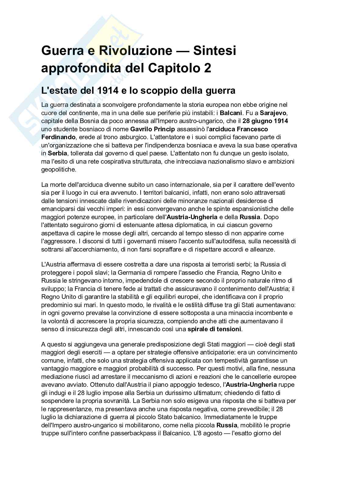 Riassunto esame Storia contemporanea, Prof. Cegna Annalisa, libro consigliato L’Europa del Novecento. Una storia, Carocci, Roma, 2022 (pag 47-108,125-202,253-370), Bartolini, Bonomo, Gagliardi Pag. 1