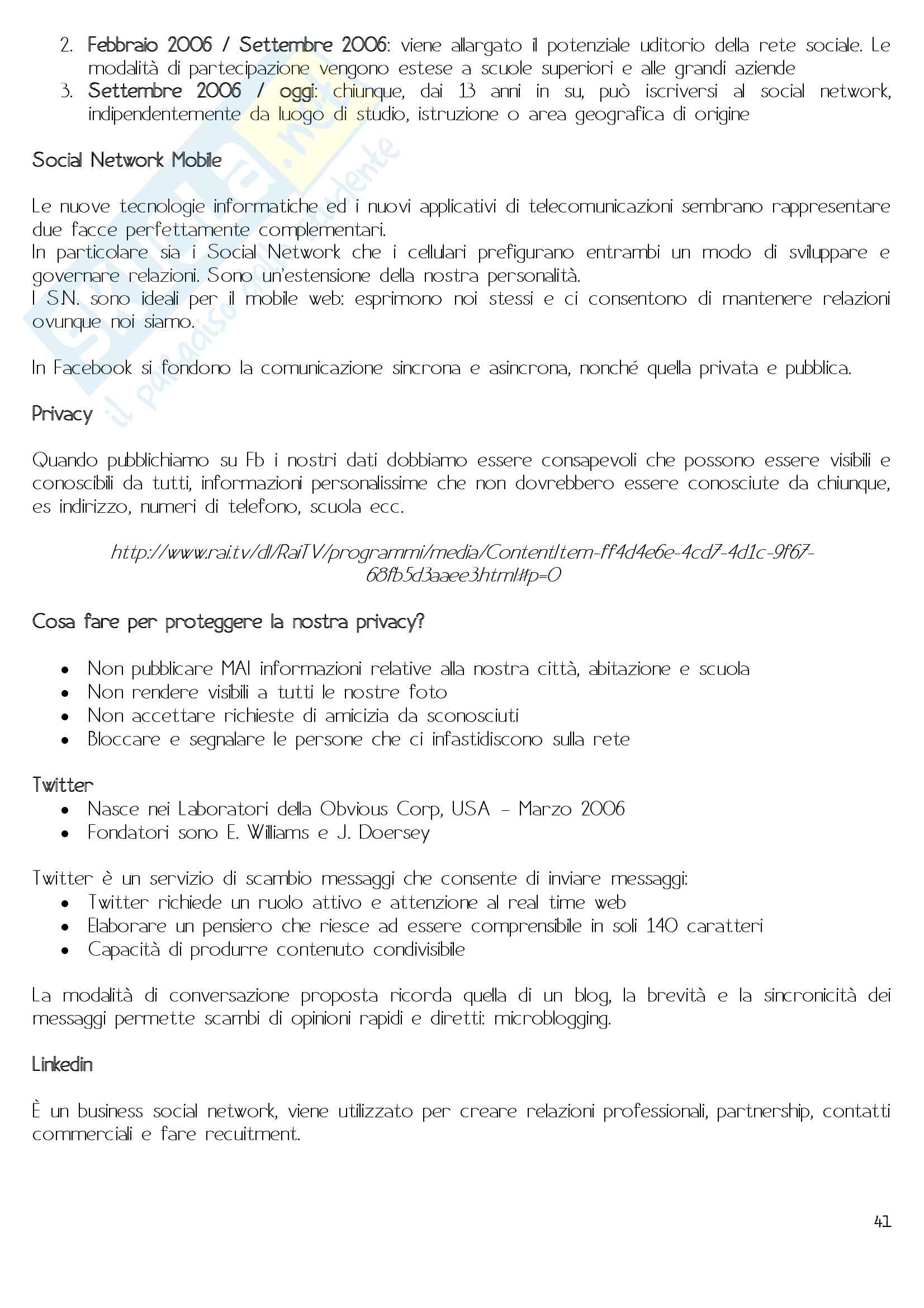 Lezioni, Laboratorio di informatica Pag. 41