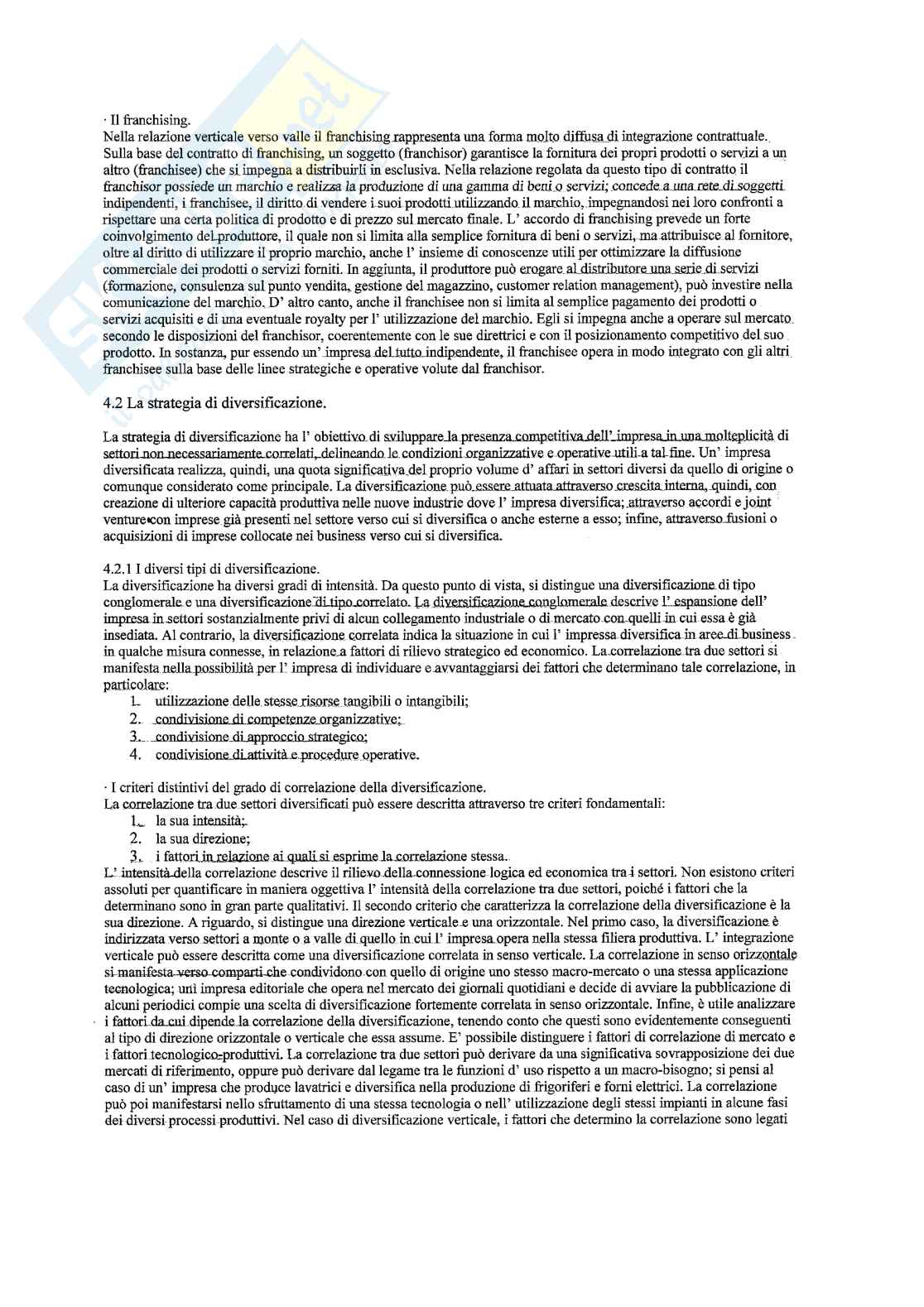 Riassunto esame Economia e gestione delle imprese, prof. Caroli, libro consigliato Economia e gestione delle imprese, Fontana, Caroli Pag. 41