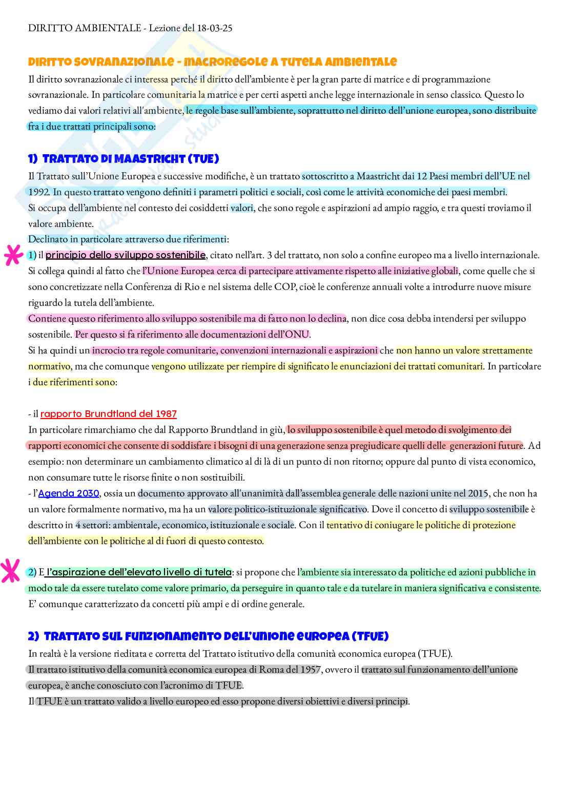 Elementi di diritto dell’ambiente Pag. 11