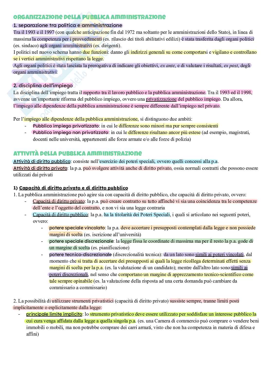 Elementi di diritto dell’ambiente Pag. 2
