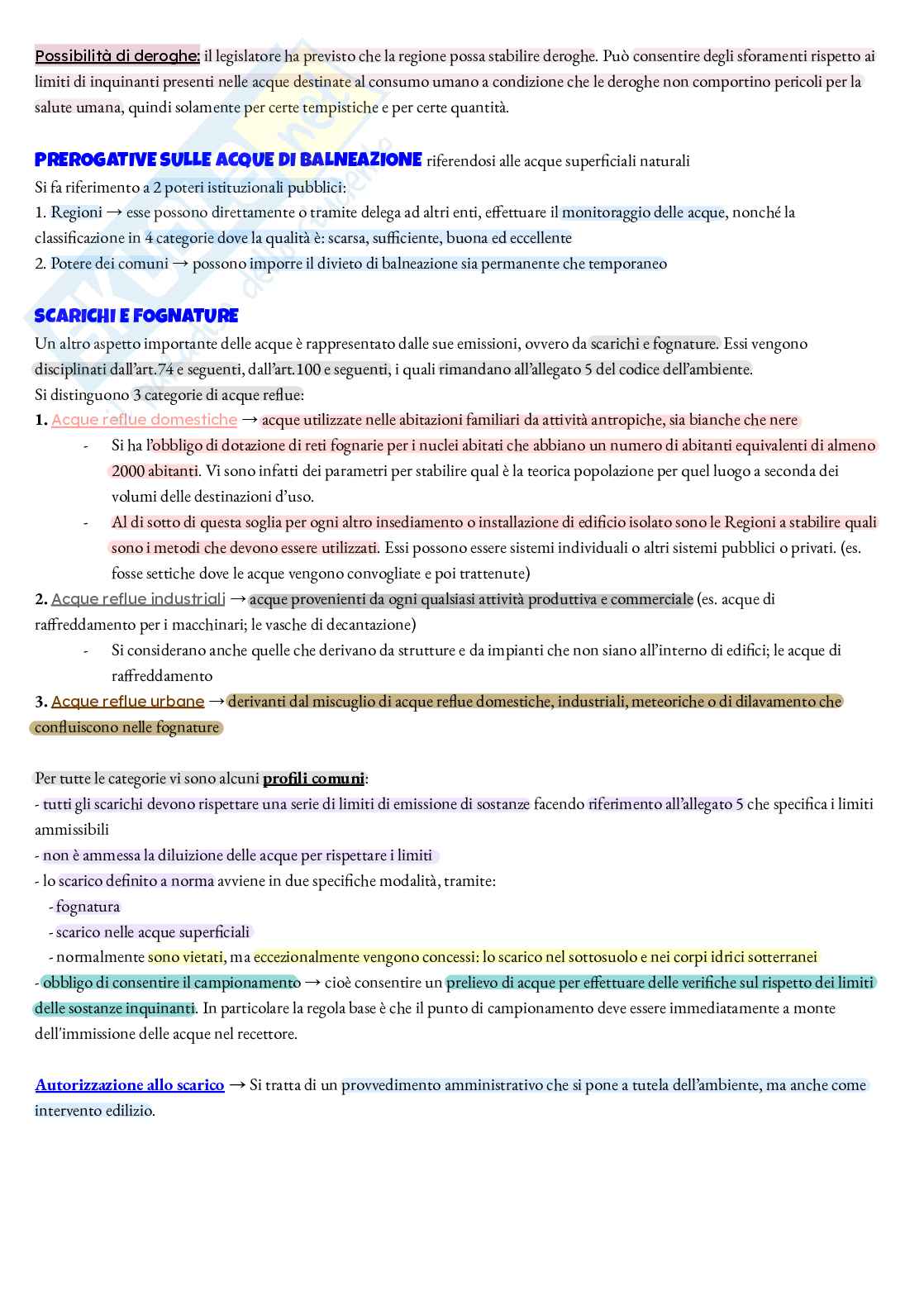 Elementi di diritto dell’ambiente Pag. 26
