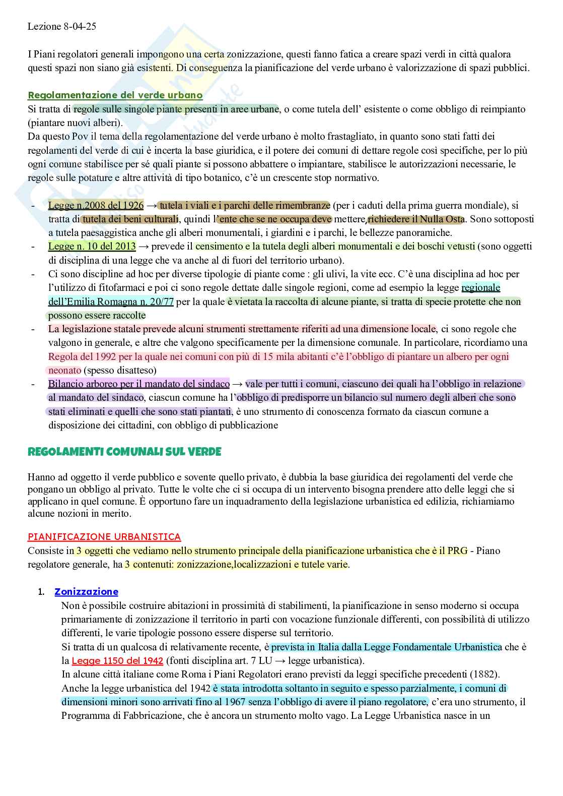 Elementi di diritto dell’ambiente Pag. 36