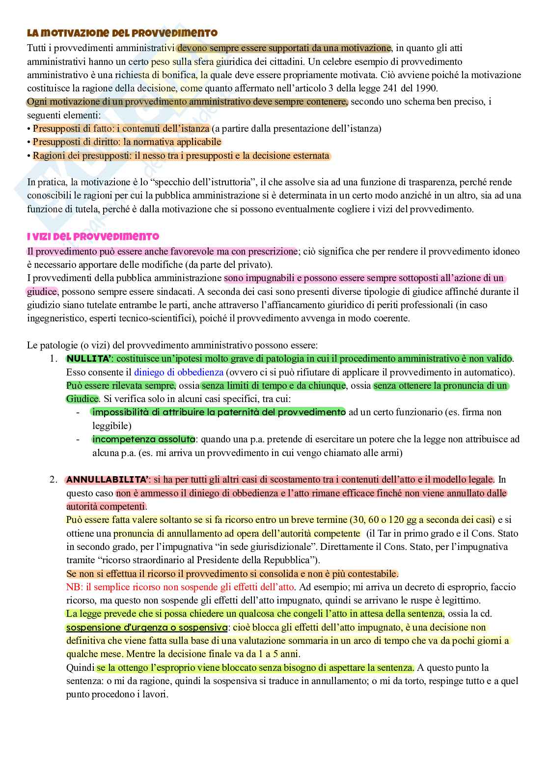 Elementi di diritto dell’ambiente Pag. 6