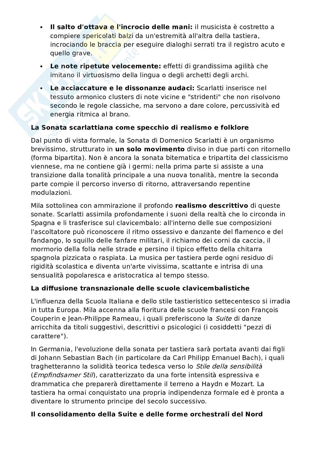 Riassunto esame Storia della musica, Prof. Pappalardo Matteo, libro consigliato Breve storia della musica, Mila Pag. 41