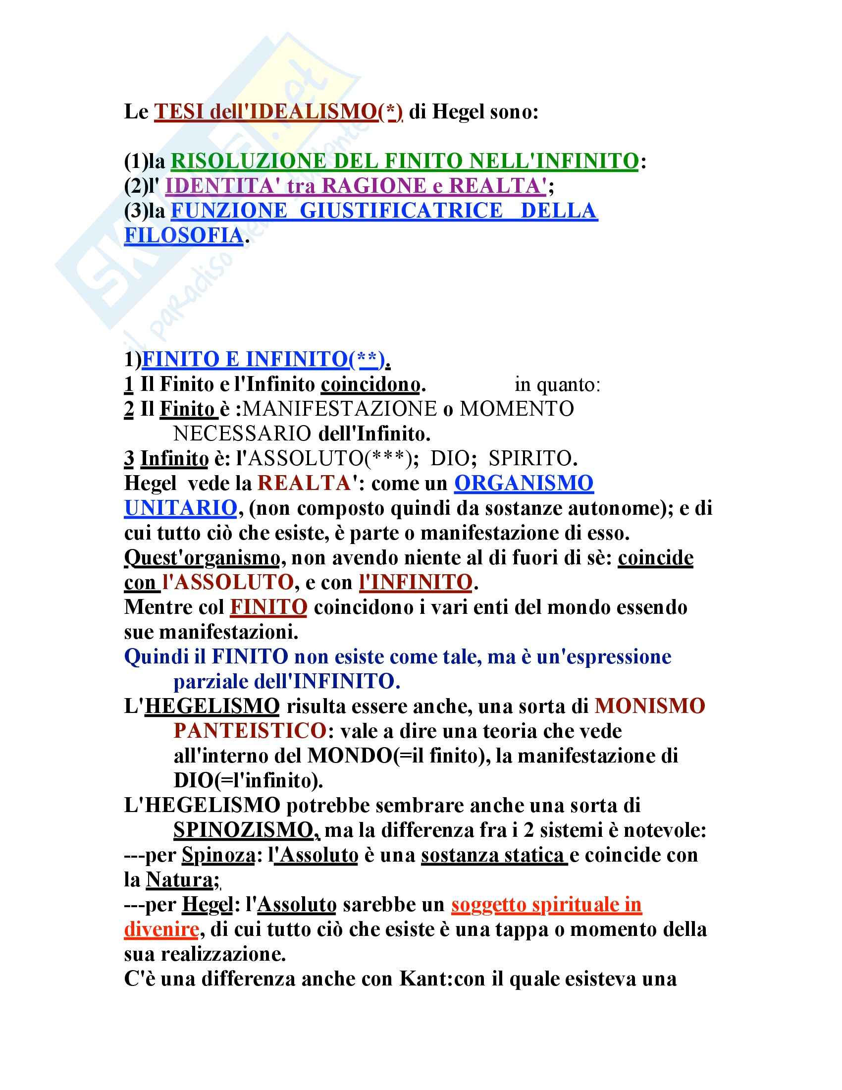 Filosofia morale - Hegel - Appunti Pag. 2